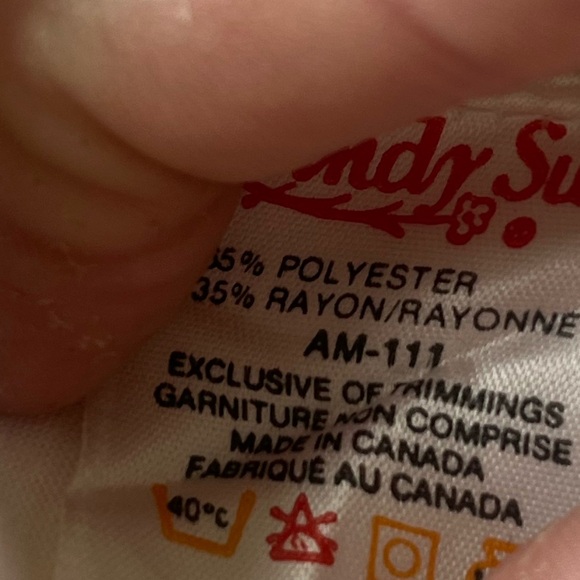 Vintage Cindy Sue Ruffle Dress with Matching Bloomers size 12mos - Picture 11 of 11